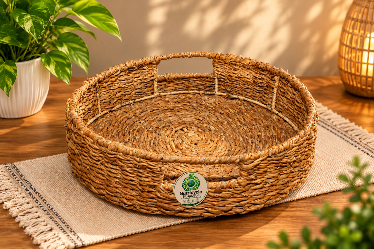 Nutricycle Woven Serving Tray